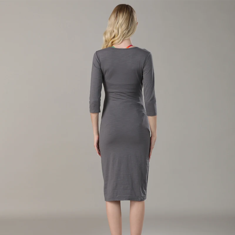 New Spring Striped Maternity Breastfeeding Dresses Pregnancy Clothes Women Pregnant Nursing Lactation Dress Drop Shipping - Image 33