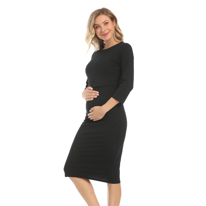 New Spring Striped Maternity Breastfeeding Dresses Pregnancy Clothes Women Pregnant Nursing Lactation Dress Drop Shipping - Image 40