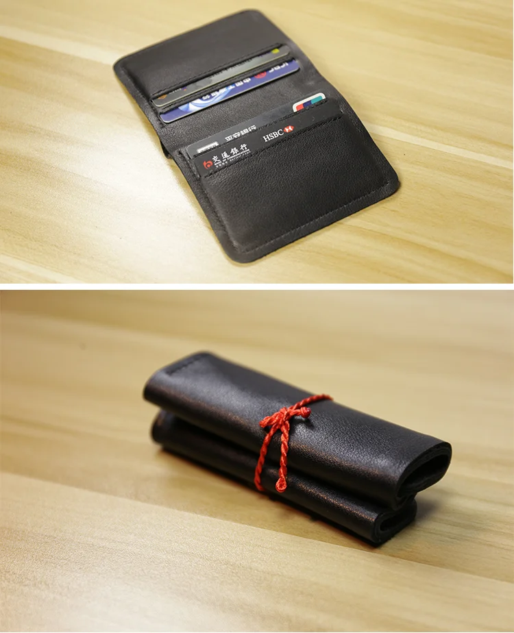 Genuine Leather Casual men wallet luxury design Short purse slim Card Holder Solid money bag famous brand thin minimalist wallet - Image 26