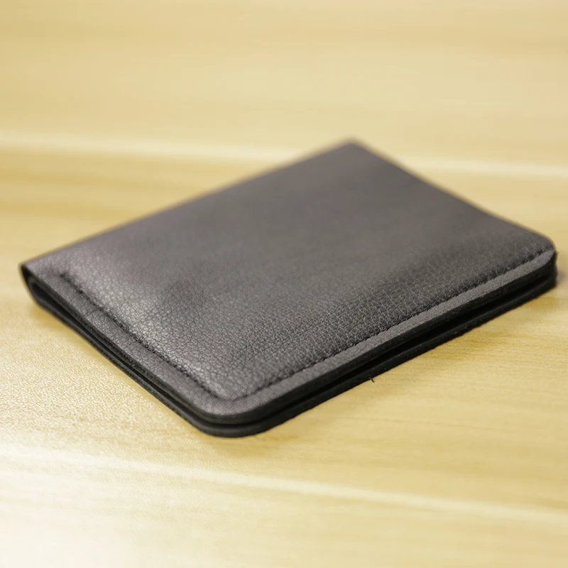 Genuine Leather Casual men wallet luxury design Short purse slim Card Holder Solid money bag famous brand thin minimalist wallet - Image 10