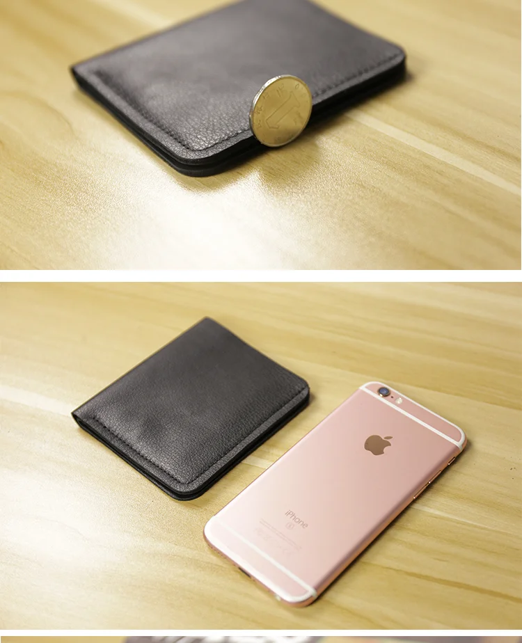 Genuine Leather Casual men wallet luxury design Short purse slim Card Holder Solid money bag famous brand thin minimalist wallet - Image 21