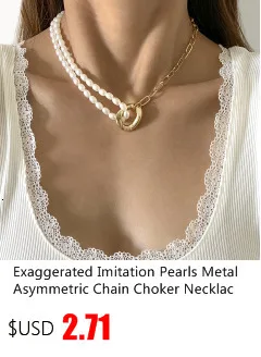 Lacteo Punk Multi Layered Gold Color Chain Choker Necklace Jewelry for Women Hip Hop Big Thick Chunky Clavicle Chain Necklace - Image 33