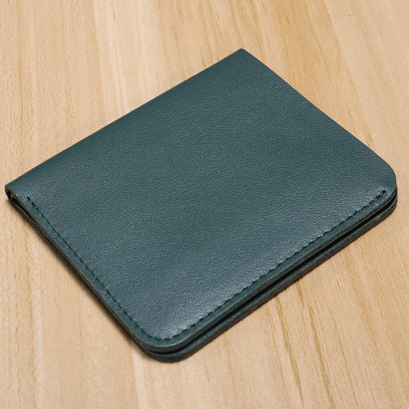 Genuine Leather Casual men wallet luxury design Short purse slim Card Holder Solid money bag famous brand thin minimalist wallet - Image 14