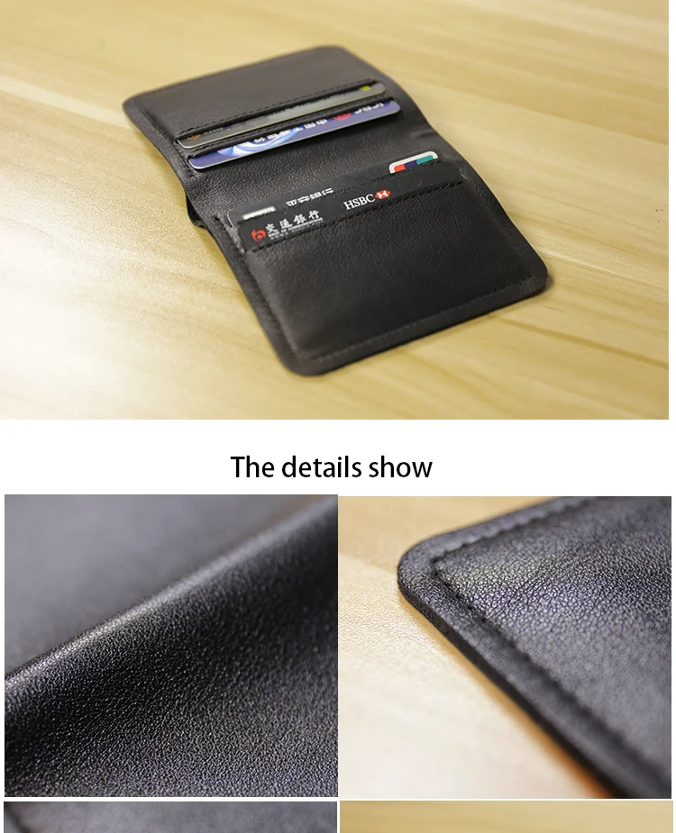 Genuine Leather Casual men wallet luxury design Short purse slim Card Holder Solid money bag famous brand thin minimalist wallet - Image 19
