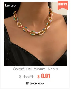 Lacteo Punk Multi Layered Gold Color Chain Choker Necklace Jewelry for Women Hip Hop Big Thick Chunky Clavicle Chain Necklace - Image 30