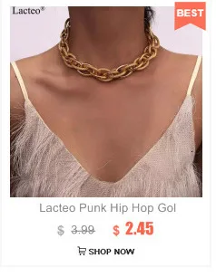Lacteo Punk Multi Layered Gold Color Chain Choker Necklace Jewelry for Women Hip Hop Big Thick Chunky Clavicle Chain Necklace - Image 28