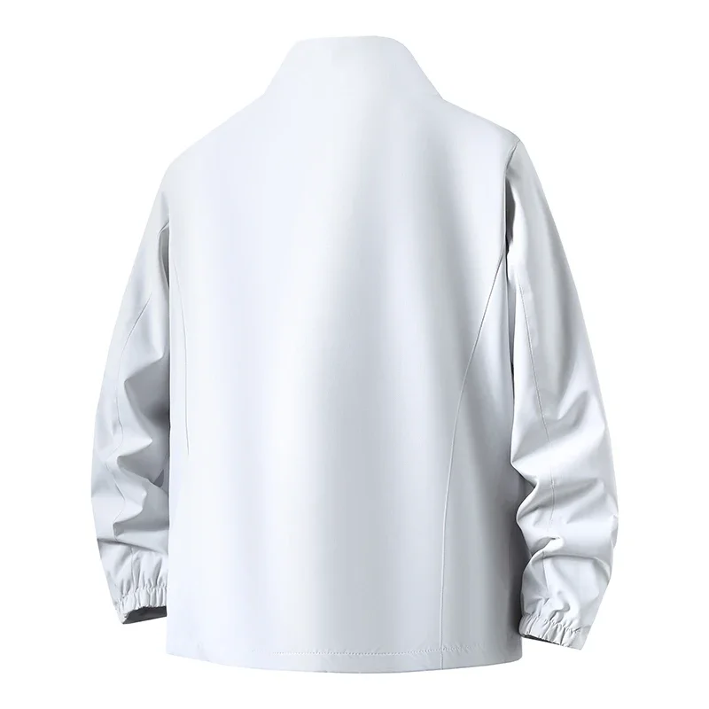 New Men's Casual Jacket Casual and Fashionable Windbreaker Waterproof and Versatile Outdoor Jacket - Image 6