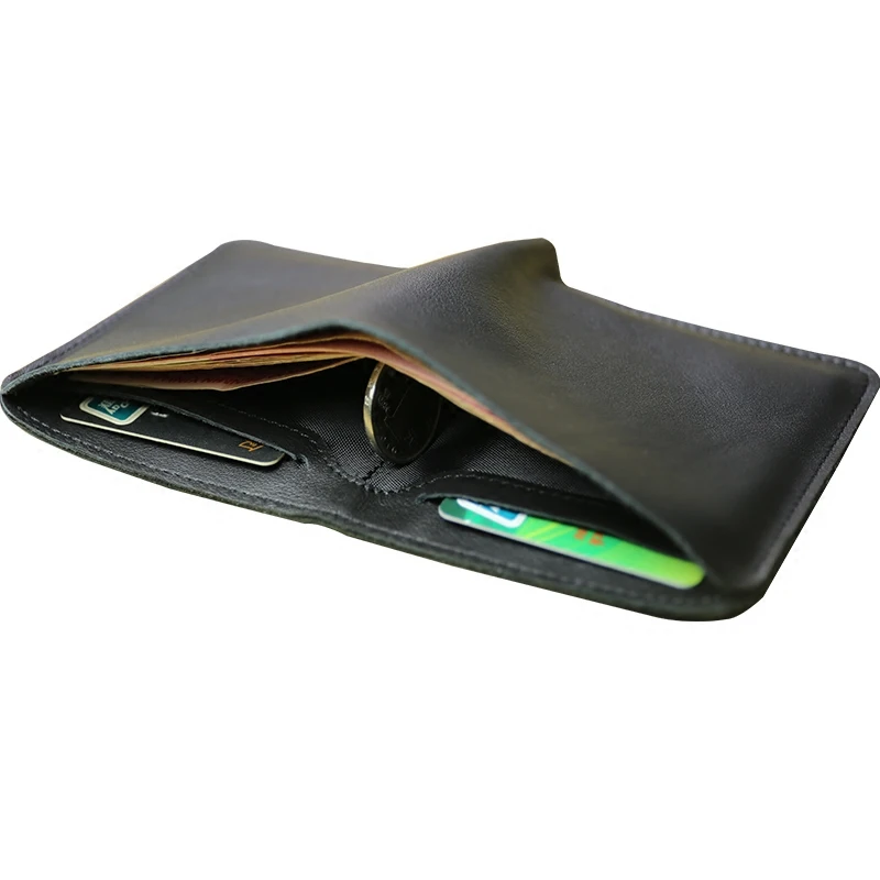 Genuine Leather Young Men small wallet Card Holder luxury designer Short Standard Wallets Casual slim money bag minimalist purse - Image 4