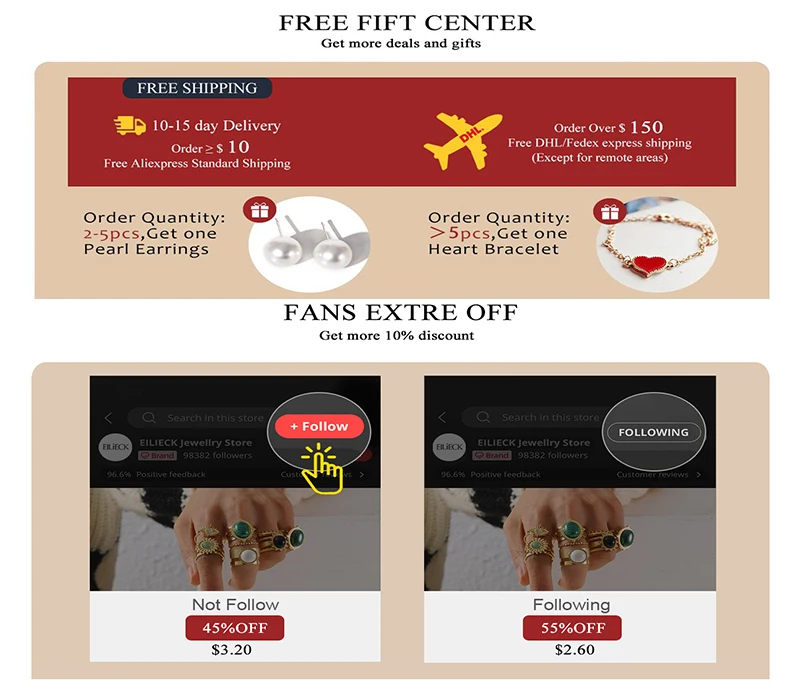 EILIECK 316L Stainless Steel Metal Multilayer Chain Necklace For Women Fashion 18K Gold Plated Collar Waterproof Jewelry Gift - Image 17