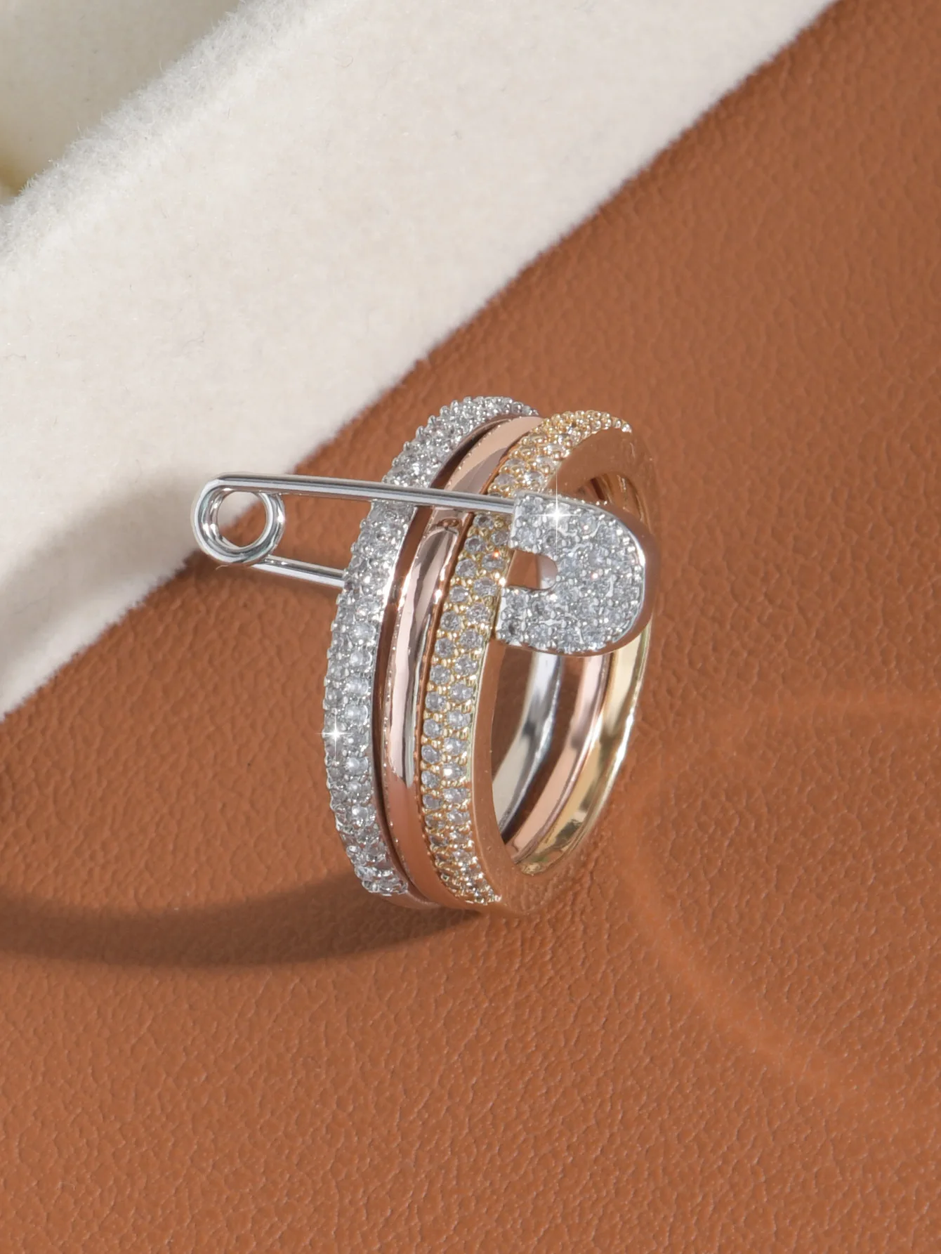 Gold Rings for Women Non Tarnish, 14k Gold Plated Dainty Stacking Cubic Zirconia Thumb Rings, Knuckle Women Rings Set Jewelry - Image 18