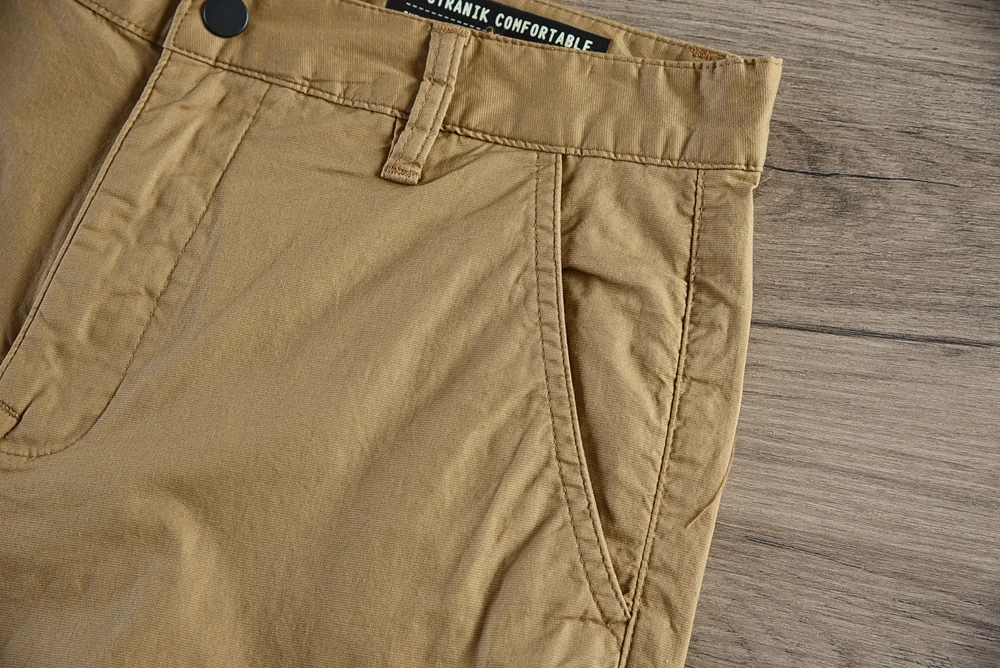 2024 Summer New American Thin Quick-drying Stretch Casual Pants Men's Simple 97% Cotton Slim CHINO Business Straight Trousers - Image 22