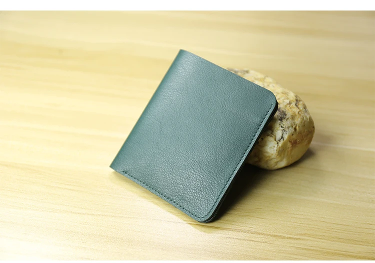 Genuine Leather Young Men small wallet Card Holder luxury designer Short Standard Wallets Casual slim money bag minimalist purse - Image 32