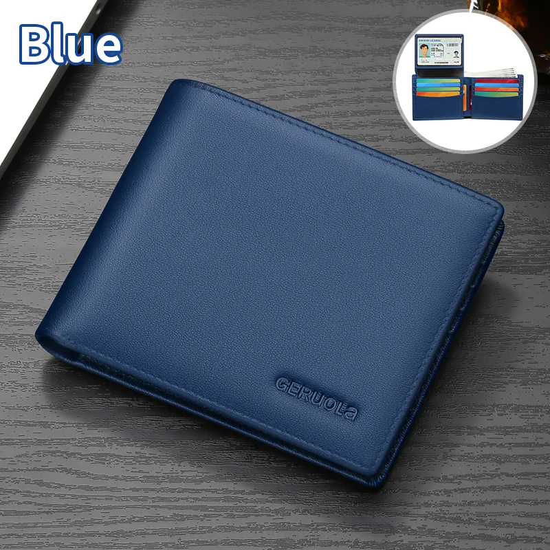 Men's Wallet 2025 New Arrival Genuine Leather Large Capacity Zipper Wallet Card Holder Integrated Ultra-Thin Wallet - Image 7