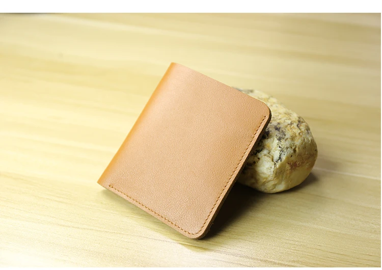 Genuine Leather Young Men small wallet Card Holder luxury designer Short Standard Wallets Casual slim money bag minimalist purse - Image 33