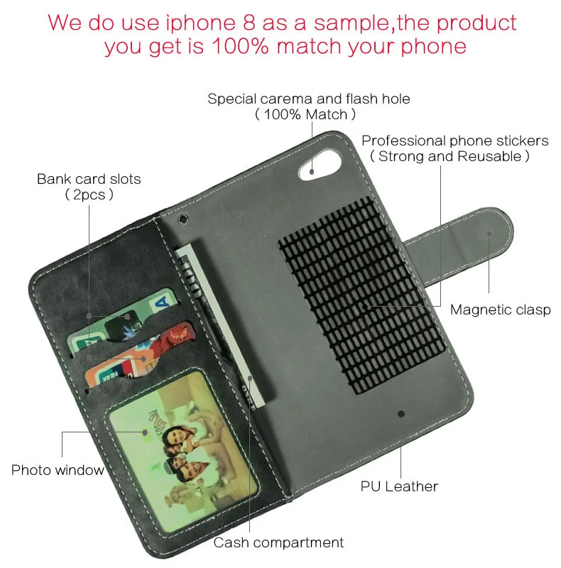 Leather Wallet Nokia 8.3 5G Case 6.81" Flip Fashion Luxury Card Slots Protective Cover Phone Protective Book Style Bags - Image 6