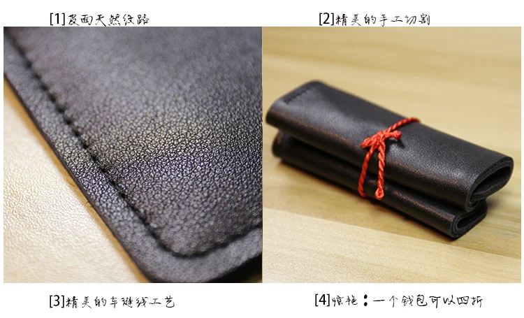 Genuine Leather Young Men small wallet Card Holder luxury designer Short Standard Wallets Casual slim money bag minimalist purse - Image 18