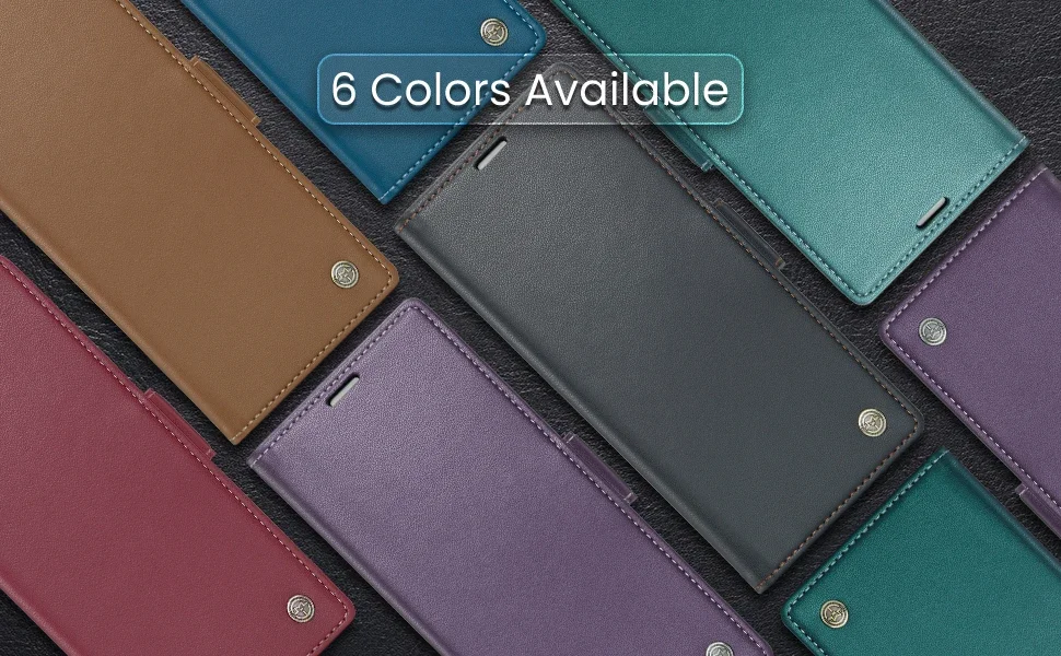Magnetic Charging Flip Wallet Cards Leather Case for Samsung Galaxy A06 A16 A55 A35 25 15 05S S25 S24 S23 22 Ultra Plus FE Cover - Image 13