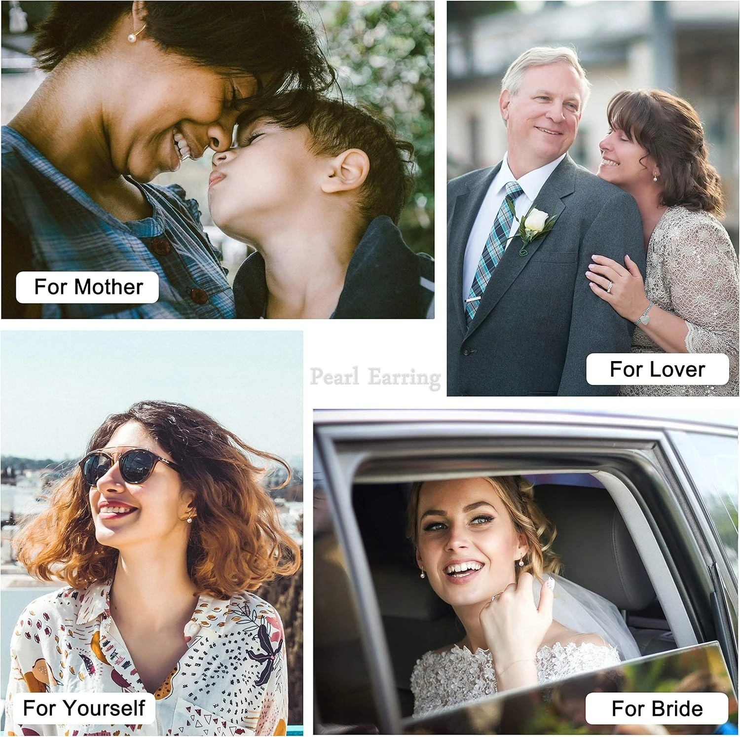 Silver Plated Gold Plated Hoop Handpicked AAA+ Quality White Freshwater Cultured Pearl Dangle Drop Earrings Jewelry for Women - Image 11