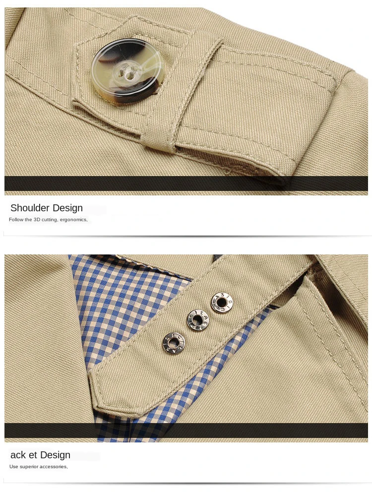 Fashion Men Trench Jackets Brand Casual Business Trench Coat Mens Leisure Overcoat Male Single Breasted Windbreakers Plus Size - Image 21