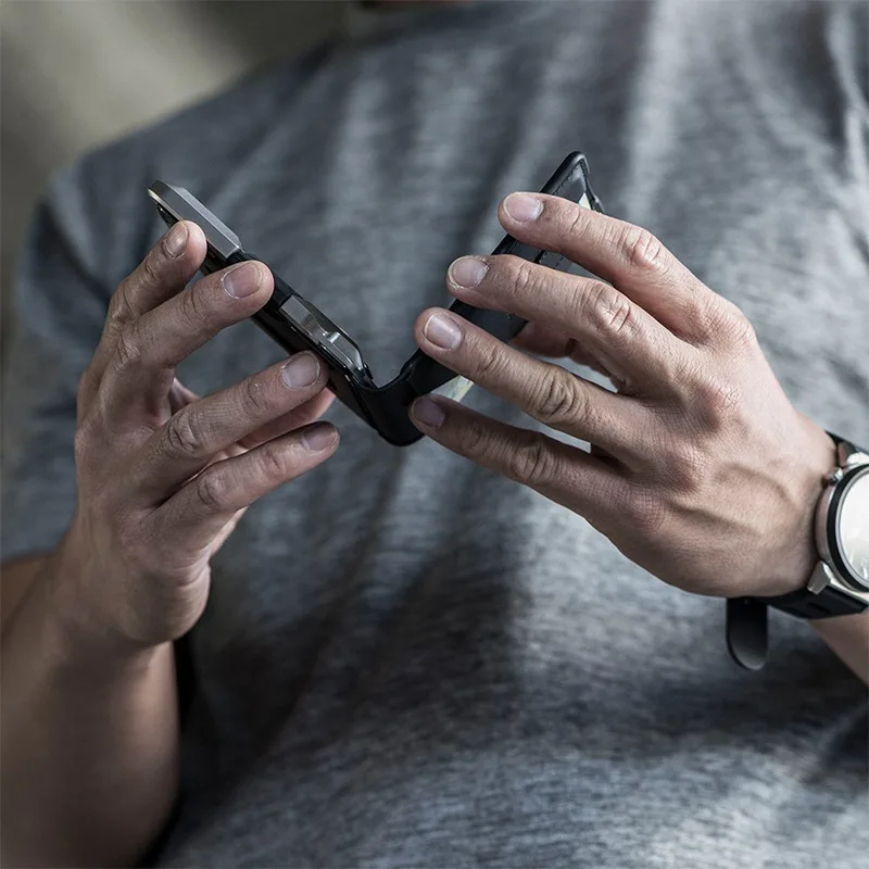 leather Credit Card Holder Wallets Men Brand Rfid Black brown Magic mutifunciton Slim Mini Wallet Small Money Bag Male Purses - Image 24