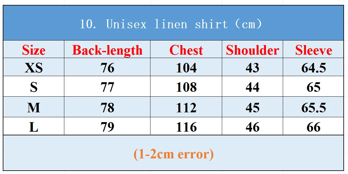 Long sleeved shirt for men and women Linen material unisex old money style solid color embroidered designer long shirt - Image 16