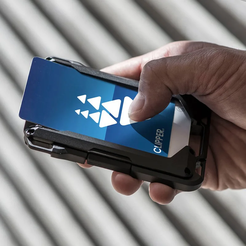 leather Credit Card Holder Wallets Men Brand Rfid Black brown Magic mutifunciton Slim Mini Wallet Small Money Bag Male Purses - Image 28