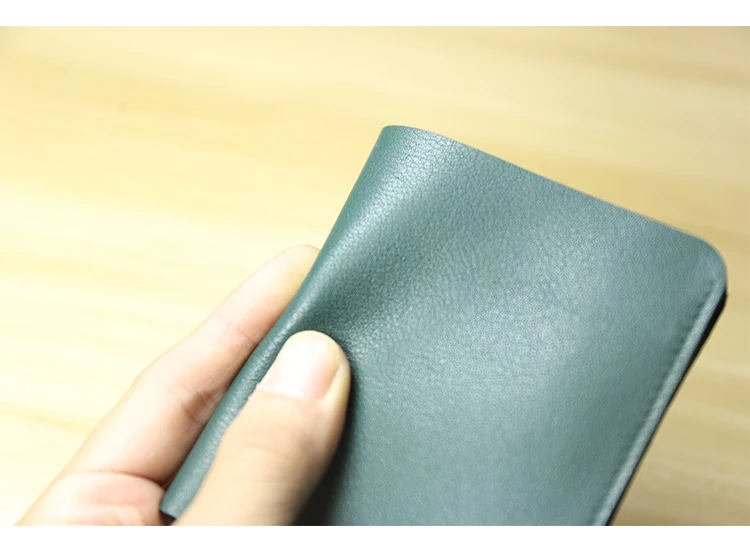 Genuine Leather Young Men small wallet Card Holder luxury designer Short Standard Wallets Casual slim money bag minimalist purse - Image 26