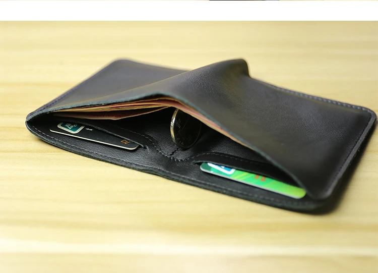 Genuine Leather Young Men small wallet Card Holder luxury designer Short Standard Wallets Casual slim money bag minimalist purse - Image 15