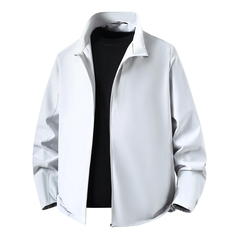 New Men's Casual Jacket Casual and Fashionable Windbreaker Waterproof and Versatile Outdoor Jacket - Image 13