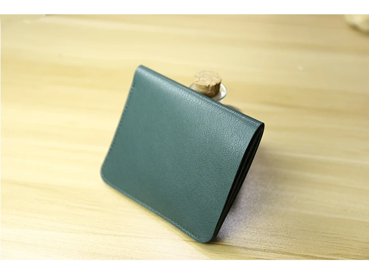 Genuine Leather Young Men small wallet Card Holder luxury designer Short Standard Wallets Casual slim money bag minimalist purse - Image 22