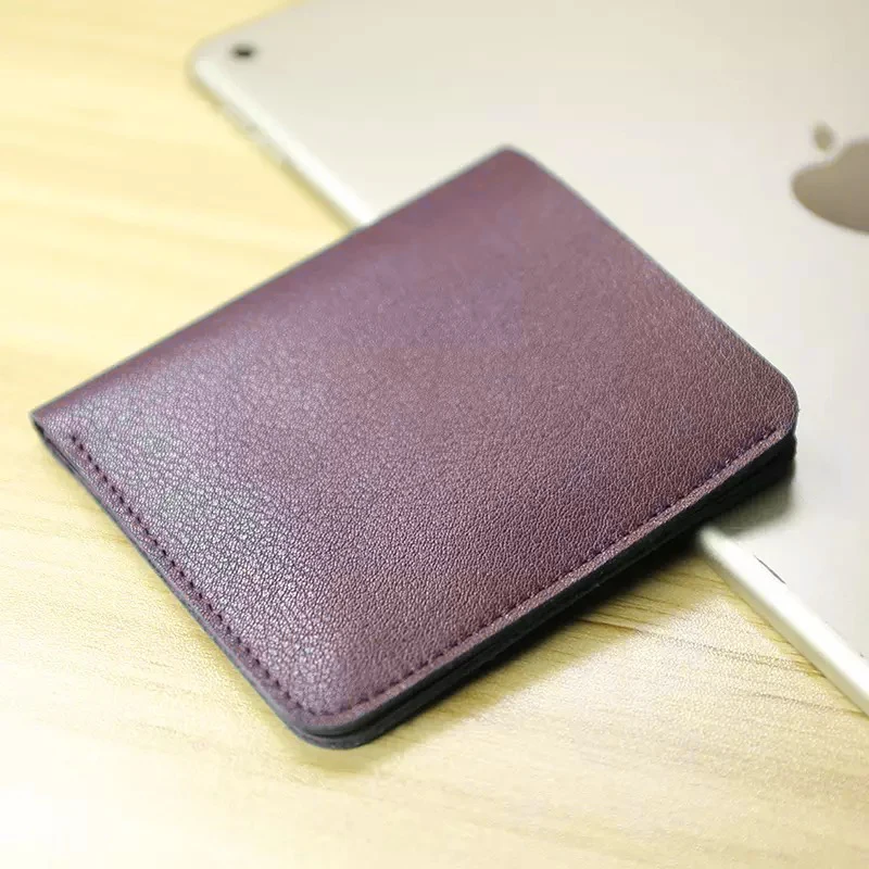 Genuine Leather Young Men small wallet Card Holder luxury designer Short Standard Wallets Casual slim money bag minimalist purse - Image 9