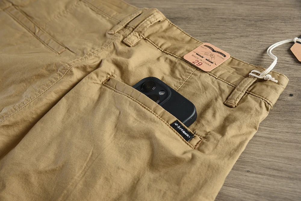 2024 Summer New American Thin Quick-drying Stretch Casual Pants Men's Simple 97% Cotton Slim CHINO Business Straight Trousers - Image 30