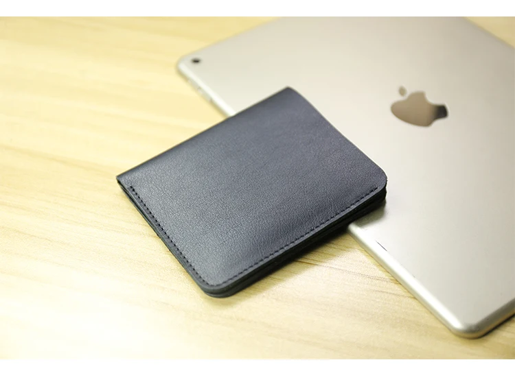 Genuine Leather Young Men small wallet Card Holder luxury designer Short Standard Wallets Casual slim money bag minimalist purse - Image 35