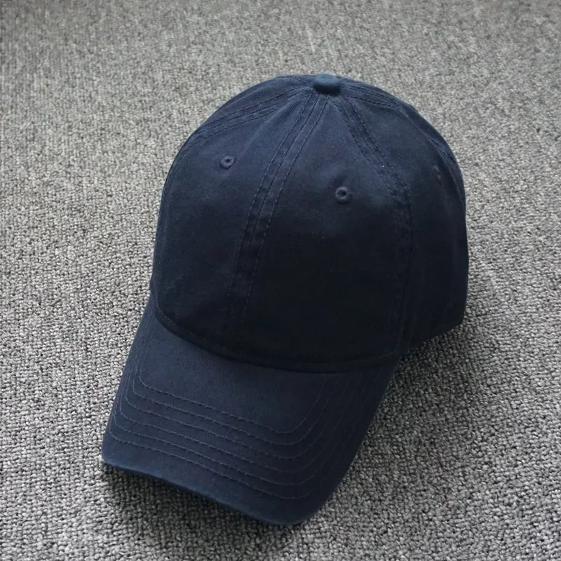 Big Size Cap Men Large Head Baseball Cap for Man Summer Soft Cotton Dad Caps 63CM XL - Image 35