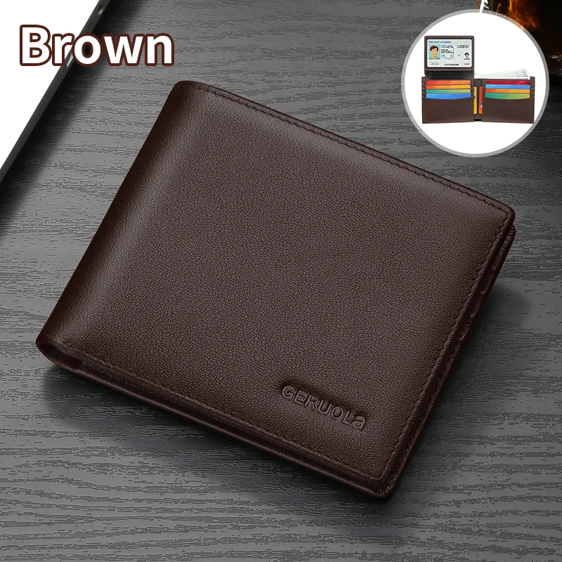 Men's Wallet 2025 New Arrival Genuine Leather Large Capacity Zipper Wallet Card Holder Integrated Ultra-Thin Wallet - Image 8