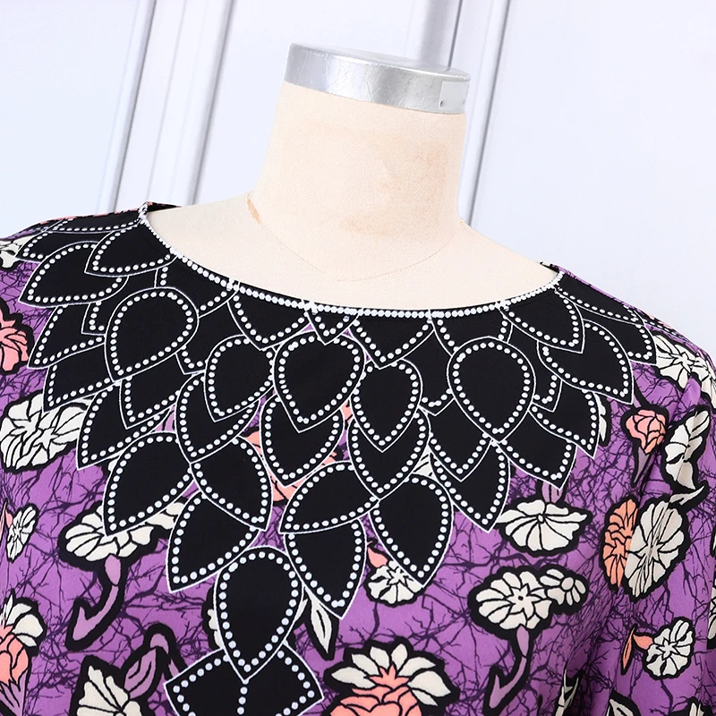 VONDA Bohemian Party Dress Elegant Women Printing Sundress Vintage Flare Long Sleeve Maxi Vestidos Oversized O-Neck Robe Femme - Image 20