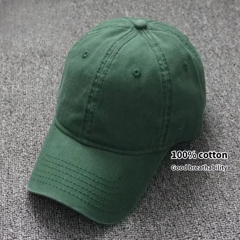 Big Size Cap Men Large Head Baseball Cap for Man Summer Soft Cotton Dad Caps 63CM XL - Image 3