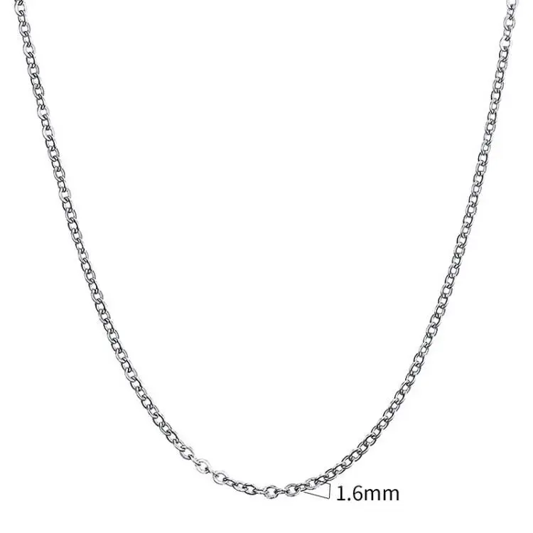 Figaro Chain Necklace Stainless Steel Link Gold Color Choker Necklace Layered Women Girls 14" 18" 20" 24" - Image 9