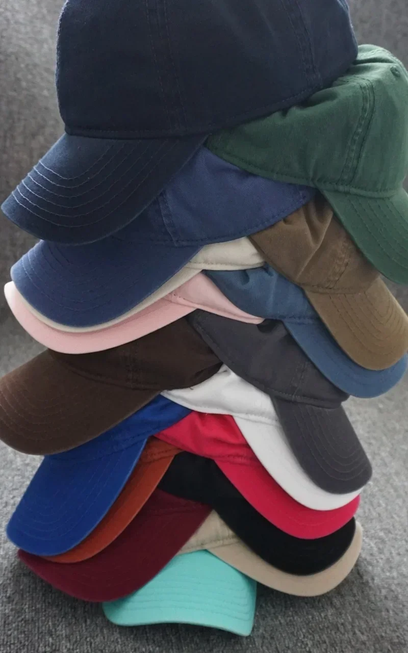 Big Size Cap Men Large Head Baseball Cap for Man Summer Soft Cotton Dad Caps 63CM XL - Image 27