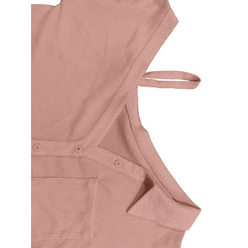 Plus Size1XL-5XL Women Blouses Top Lady Single Breasted Off Shoulder Pocket Asymmetrical Female Casual Overshirt - Image 5