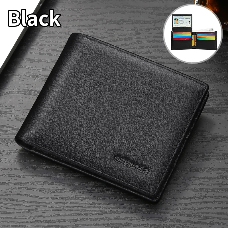 Men's Wallet 2025 New Arrival Genuine Leather Large Capacity Zipper Wallet Card Holder Integrated Ultra-Thin Wallet - Image 9