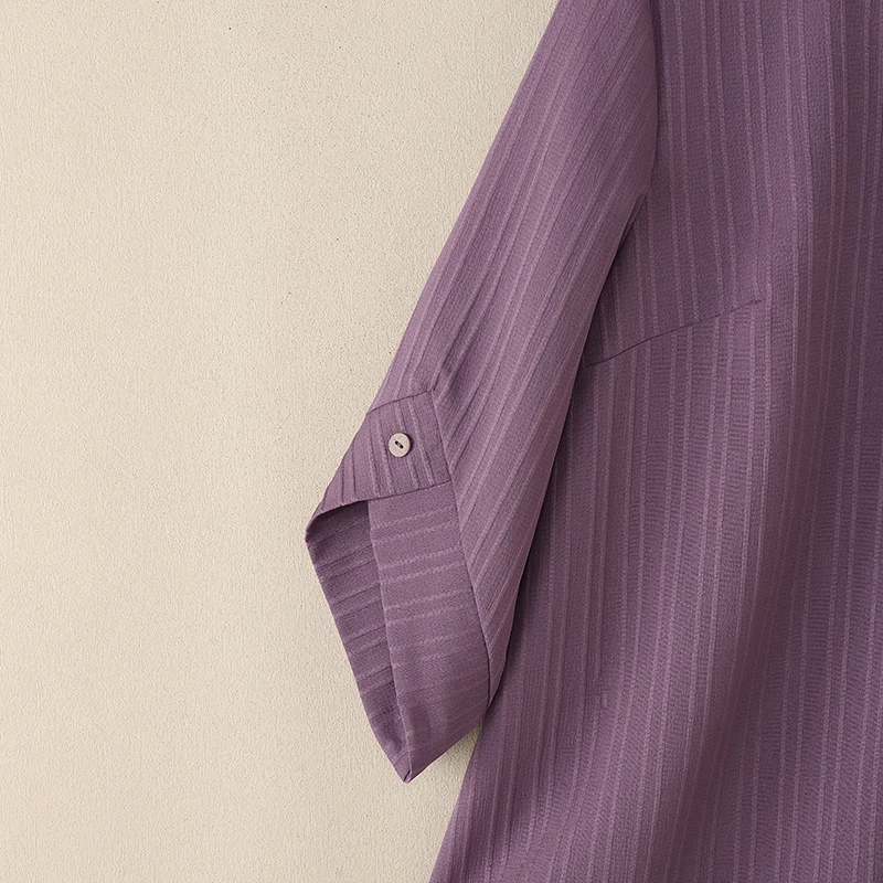 ZANZEA Elegant Blusas Women Autumn Solid Color Blouse 2025 Stylish O Neck Tops Fashion 3/4 Lantern Sleeve Casual Loose Tunics - Image 25