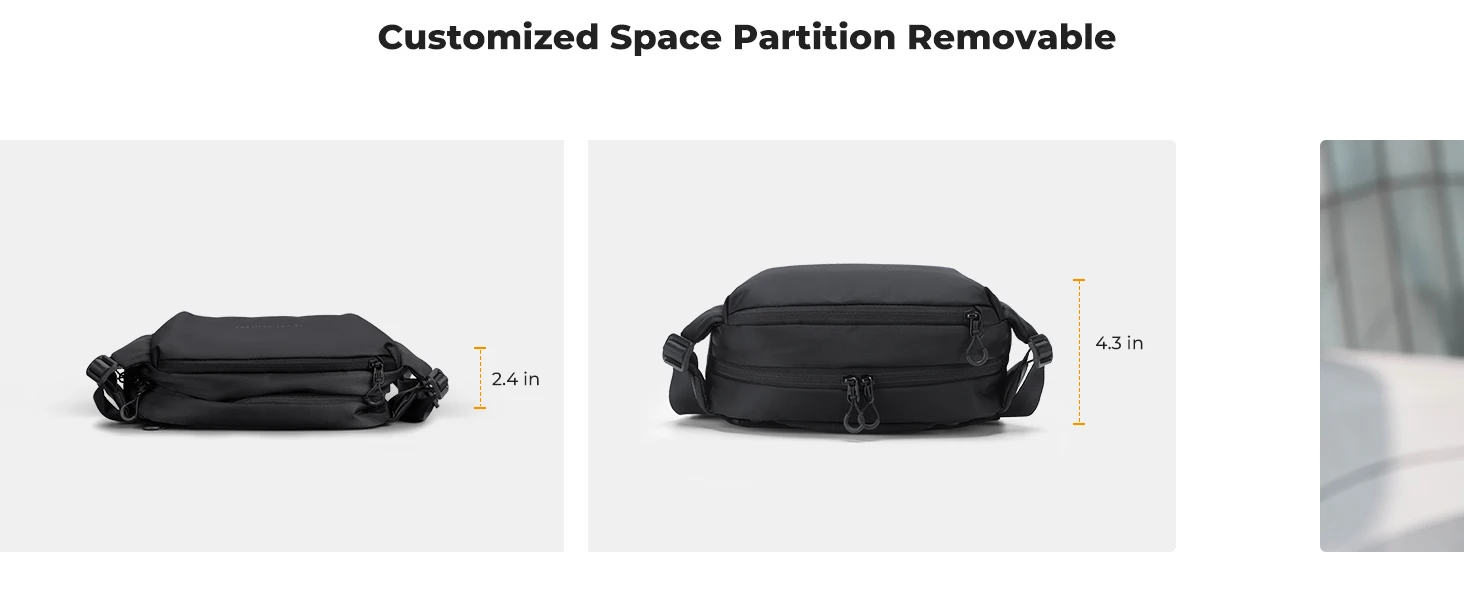 K&F CONCEPT 4L Camera Sling Bag Lightweight Travel Photography Shoulder Bag For Canon Sony DSLR SLR Camera Case Tripod Holder - Image 16