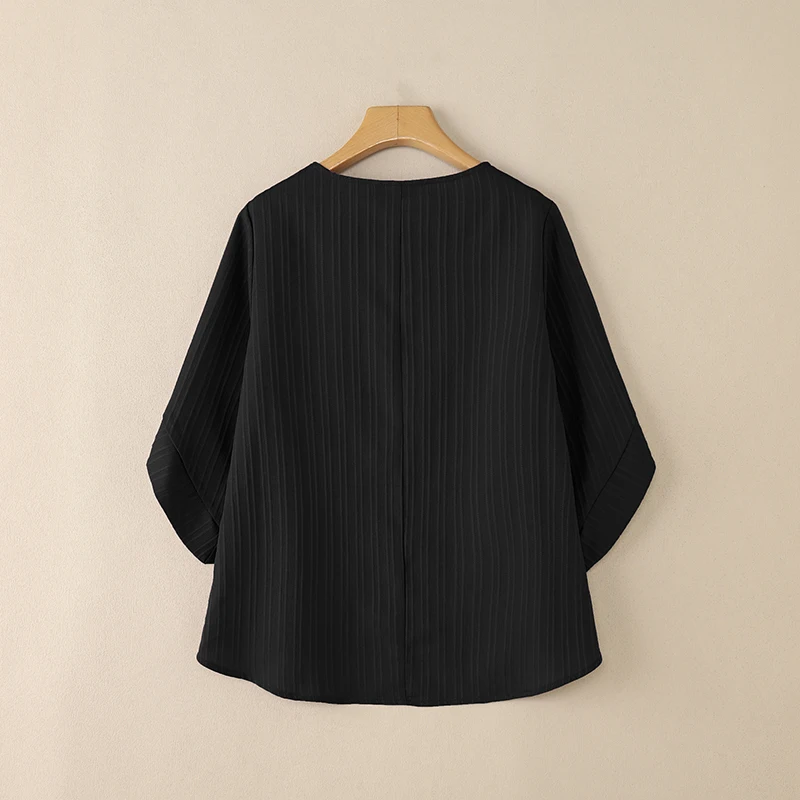 ZANZEA Elegant Blusas Women Autumn Solid Color Blouse 2025 Stylish O Neck Tops Fashion 3/4 Lantern Sleeve Casual Loose Tunics - Image 21