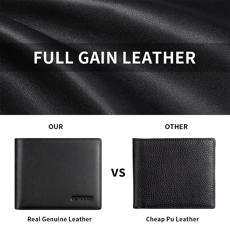 Men's Wallet 2025 New Arrival Genuine Leather Large Capacity Zipper Wallet Card Holder Integrated Ultra-Thin Wallet - Image 13