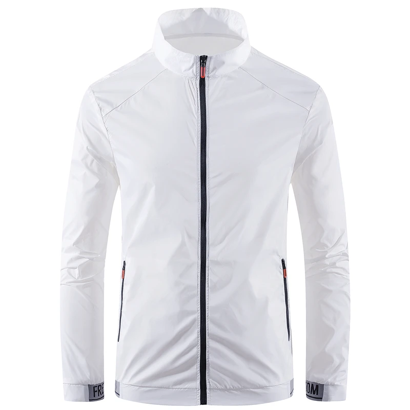 Men's sun protection clothes for summer ultra-thin breathable ice silk trendy fashion UV resistant air conditioning jacket jacke - Image 11