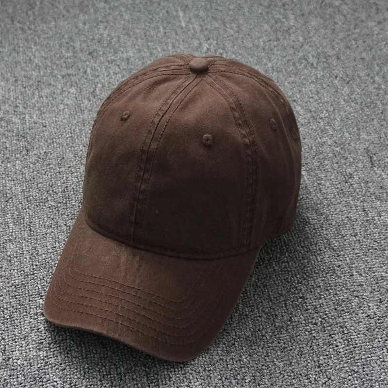 Big Size Cap Men Large Head Baseball Cap for Man Summer Soft Cotton Dad Caps 63CM XL - Image 36