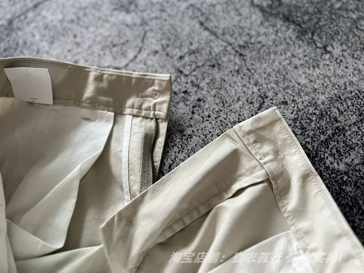 2025 Summer New American Retro Thin Micro Elasticity Casual Pants Men's Simple 98% Cotton Slim CHINO Business Straight Trousers - Image 20