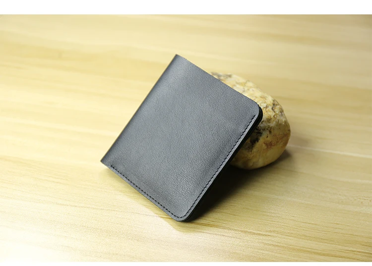 Genuine Leather Young Men small wallet Card Holder luxury designer Short Standard Wallets Casual slim money bag minimalist purse - Image 31