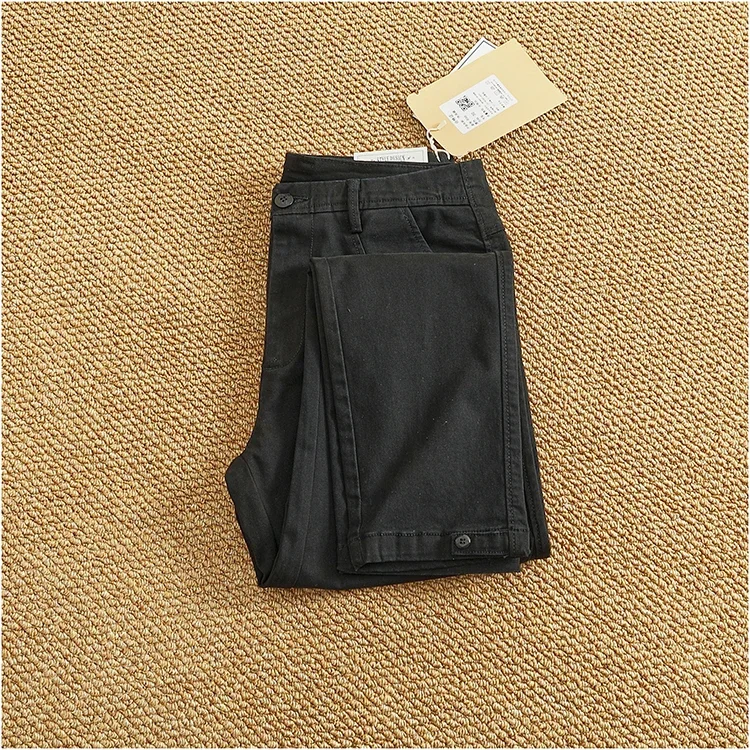 Men's Slim Fit Stretch Tapered Pants - Elastic Business Casual Cleanfit Washed Draped Trousers (Spring/Summer Trendy Chino) - Image 18